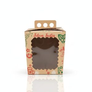 Caja Div Pan Dulce Eco 1/2 15x15x17