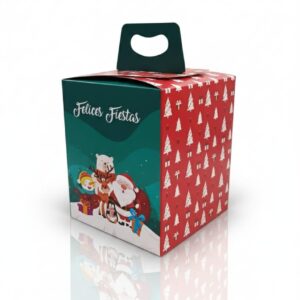 Caja Ce Navidad Pan Dulce De 1/2kg