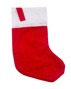 Bota Paño Papa Noel