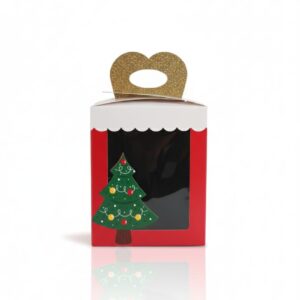Caja Sc Pan Dulce Manija Dorada Navidad 1/2