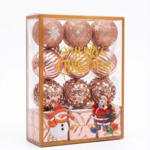 Esfera Y Cajitas Surtido Goldx12unid