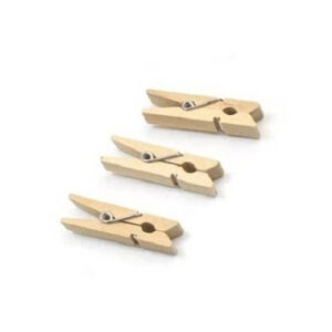 Broche Madera Natural Chico