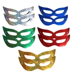 Antifaz Carton Colores X12unid