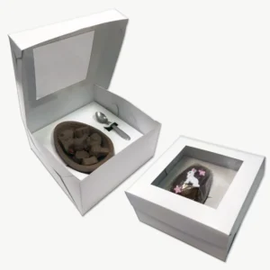 Caja Pascuas Portahuevo Tapa Transp 24x16x6