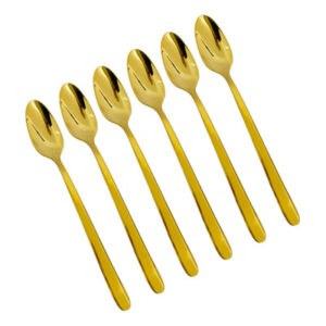 Cucharita Dorada 10cm X 25unid