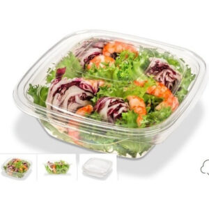 Ensaladera Bandex 445 Pet De 19x19x65