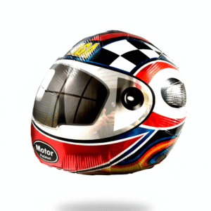 Globo Metalizado Silueta Casco 51x53