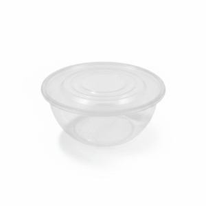 Bowl Plastivas Con Tapa Cristal 480cc X 10 Unid