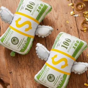 Globo Metalizado Silueta Billete Dolar