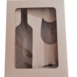 Caja Div C/v Para Vino Y Copa