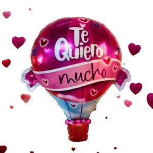 Globo Metalizado Aerostatico Enamorado