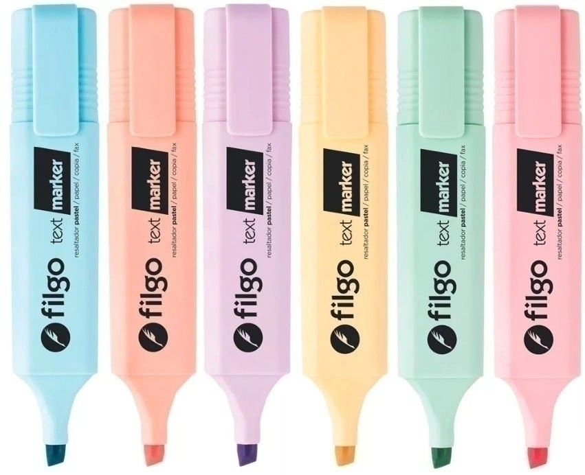 Resaltador Colores Pastel