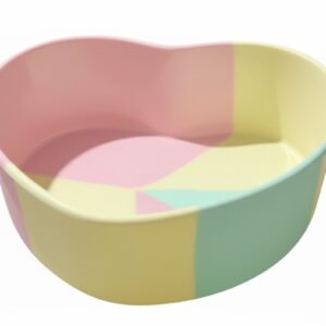 Molde Silicona Corazon Tricolor