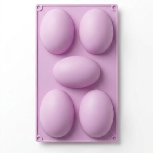 Molde Silicona 5 Huevo Pascuas 18x31