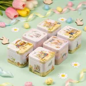 Lata Pascuas Cuadrada 7.5x7.5x6.5