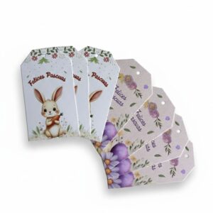 Tags De Pascuas Chico X 10unid