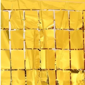 Cortina Metalizada Cuadrada 1x2