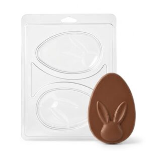 Molde Acetato Huevo Silicona Con Conejo