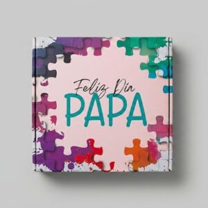 BOX TAPA IMPRESA 20X20X10 DIA DEL PADRE