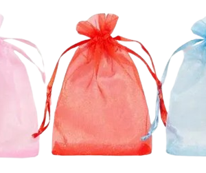 BOLSA ORGANZA 13X18X10UNID