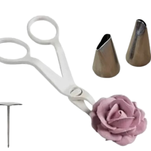 SET DE 2 PICO TIJERA PARA MOLDEAR FLOR