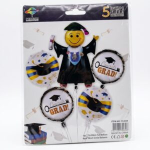 SET 5 GLOBOS EGRESADO COPA