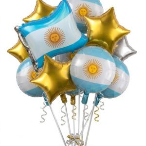 SET DE GLOBO ARGENTINA ESTRELLA BANDETA
