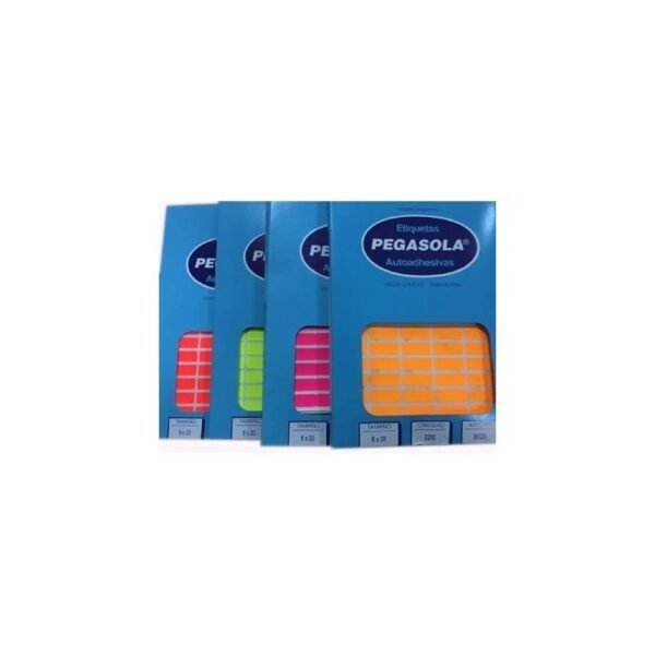 ETIQUETA EN PLANCHA FLUOR