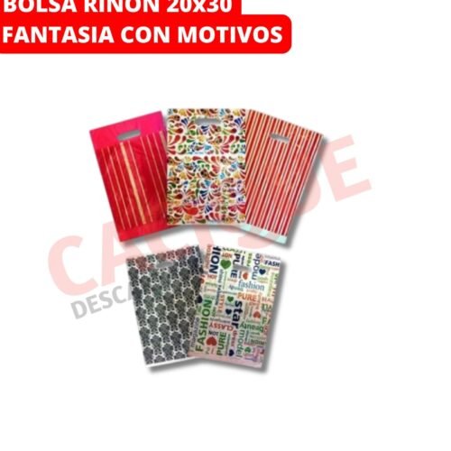 BOLSA RIñON FANTASIA 20X30X 50UNID
