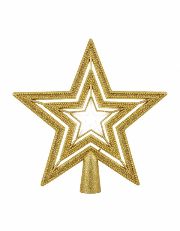 NAVIDAD PUNTA ESTRELLA 13CM