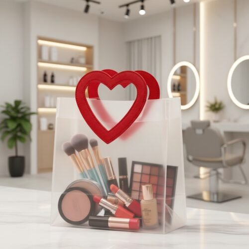 13-7400e15aca93b2520617764405818303-1024-1024 (Editar con IA) BOLSA PVC MANIJA CORAZON CUERINA 27X23X11