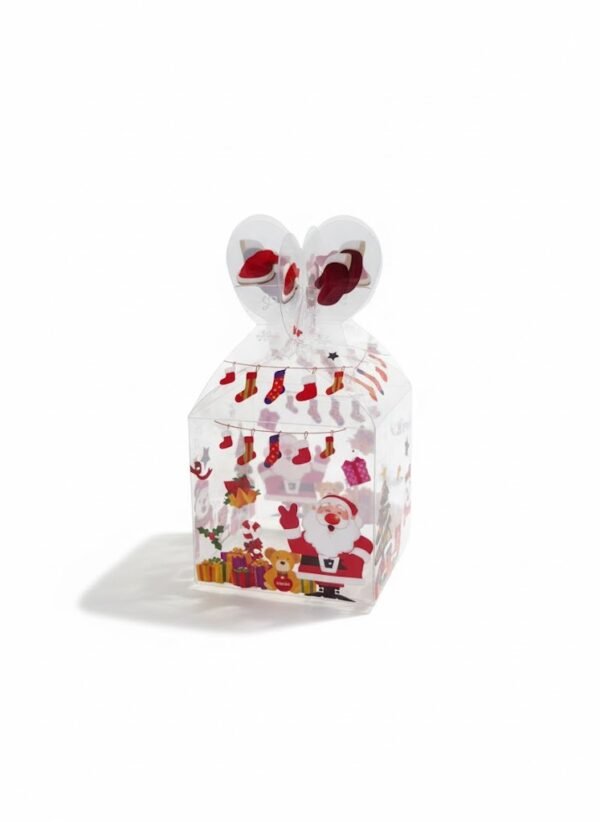 CAJA CQ NAVIDAD PVC VARIOS MODELOS