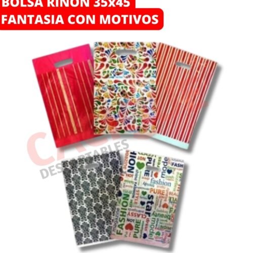 BOLSA RIñON FANTASIA 35X45X 50UNID