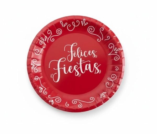 50-e1763380560361.jpg NAVIDAD PLATO POLIPAPEL 22.5CM