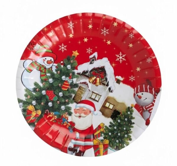 51-e1763380642511.jpg NAVIDAD PLATO POLIPAPEL 22.5CM