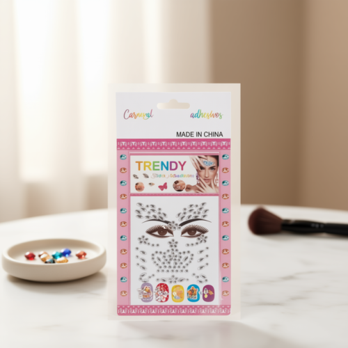 ADHESIVOS PARA ROSTRO MEDIANO CON TATUAJE