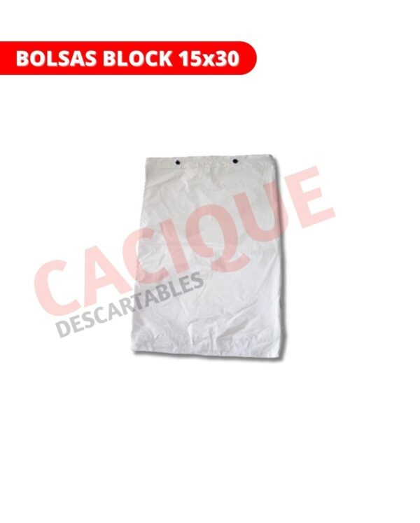 BOLSA BLOCK 15X30