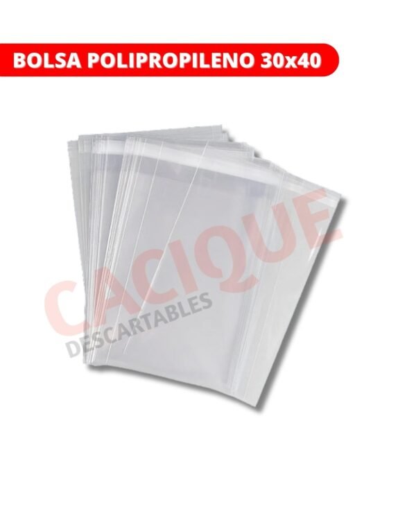 BOLSA POLIPROPILENO 30X40X100