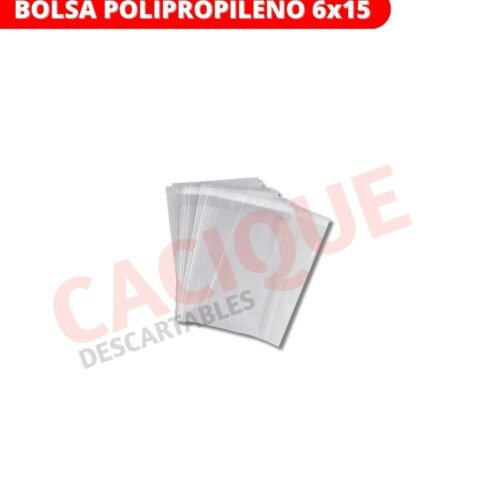 BOLSA POLIPROPILENO 6X15X100