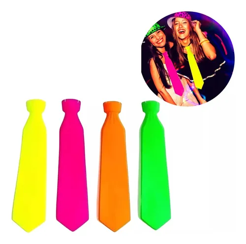 CORBATA DE PLASTICO X 12UNID