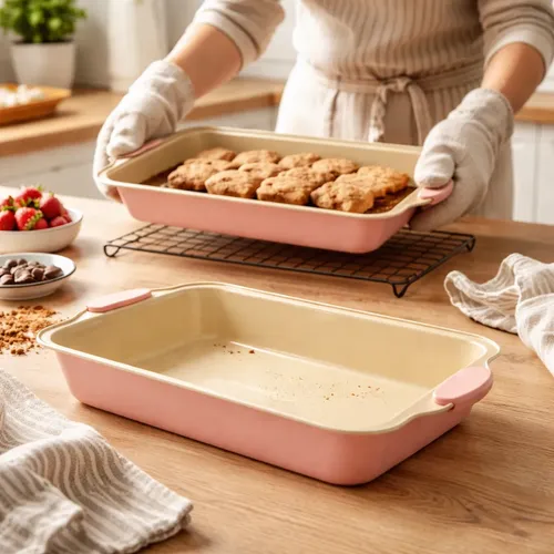 BANDEJA ANTIADHERENTE RECTANG 35X23X5 AGARRE DE SILICONA
