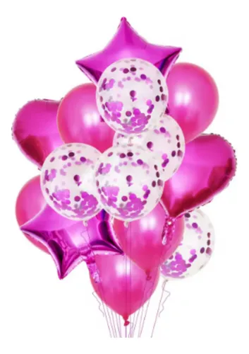 D_NQ_NP_790873-MLA85677615024_062025-O.webp GLOBO METALIZADO SET 14 CORAZON ESTRELLA LATEX
