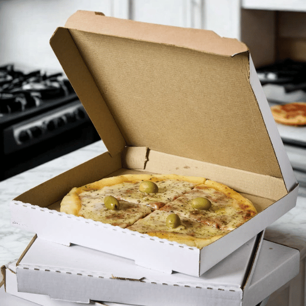 CAJA EDG PIZZA B/M 6 PORC ALTA 28X28X6 UNID