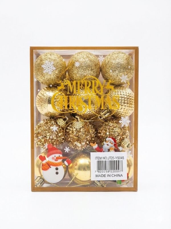 ESFERA Y CAJITAS SURTIDO GOLDX12UNID