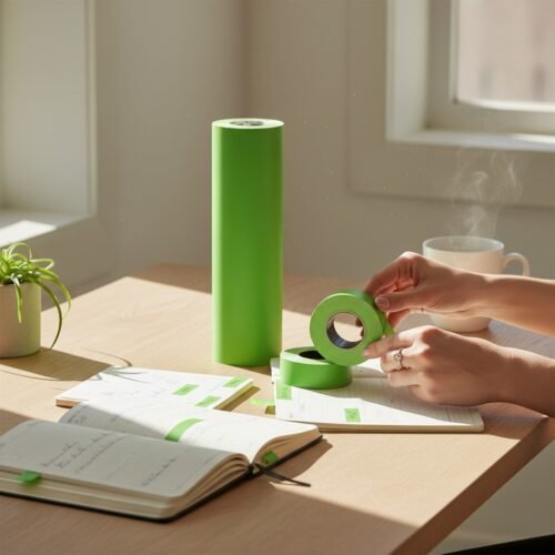 ETIQUETAS VERDE FLUOR X10UNID