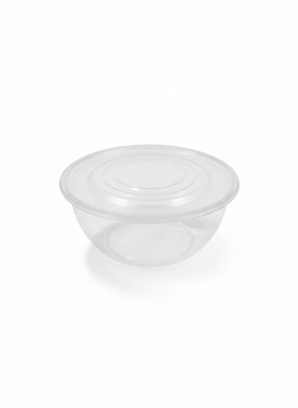 BOWL PLASTIVAS CON TAPA CRISTAL 480CC X 10 UNID