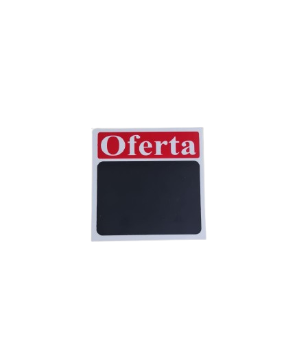 CARTEL PIZARRA OFERTA 16X16