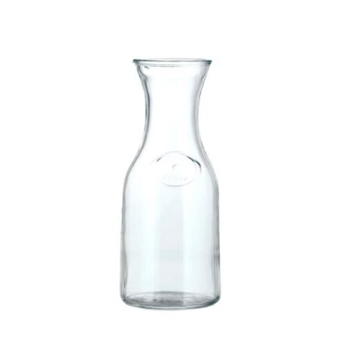 JARRA VIDRIO DE VINO CON CUELLO 500CC