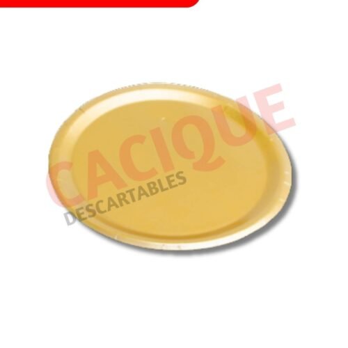 PLATO ORO 26 CM