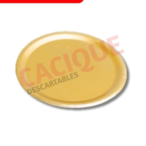 PLATO ORO 30 CM